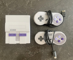 Authentic Nintendo SNES Classic Edition CLV-201 Complete in Box, Tested & Works