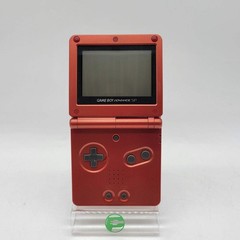 Nintendo Game Boy Advance SP Handheld Game Console AGS-001 Flame Red