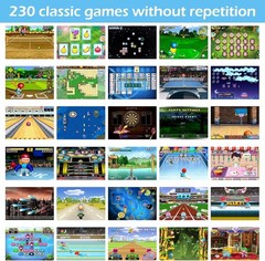3.0” HD Handheld Game Console – 230 Built-In 16 Bit Retro Games for All Ages