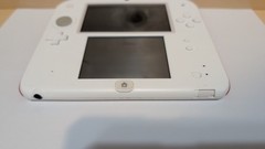 Nintendo 2DS White/Red US Version W/Cable & SD *Tested*
