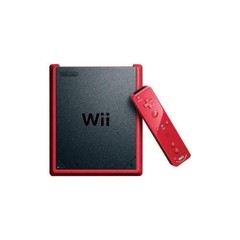 Red Wii Mini Console Motionplus Bundle Wii Bundle Very Good 0N