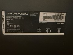 Microsoft Xbox One Console Only Model 1540 W/cables & 4 Games – Tested & Work