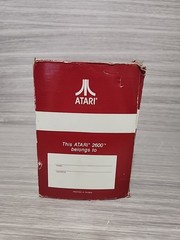 ATARI 2600 1987 Release Compact Junior Console system Original Box Tested