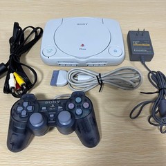 Sony PS one SCPH-100 Console Controller Set Tested Working NTSC-J