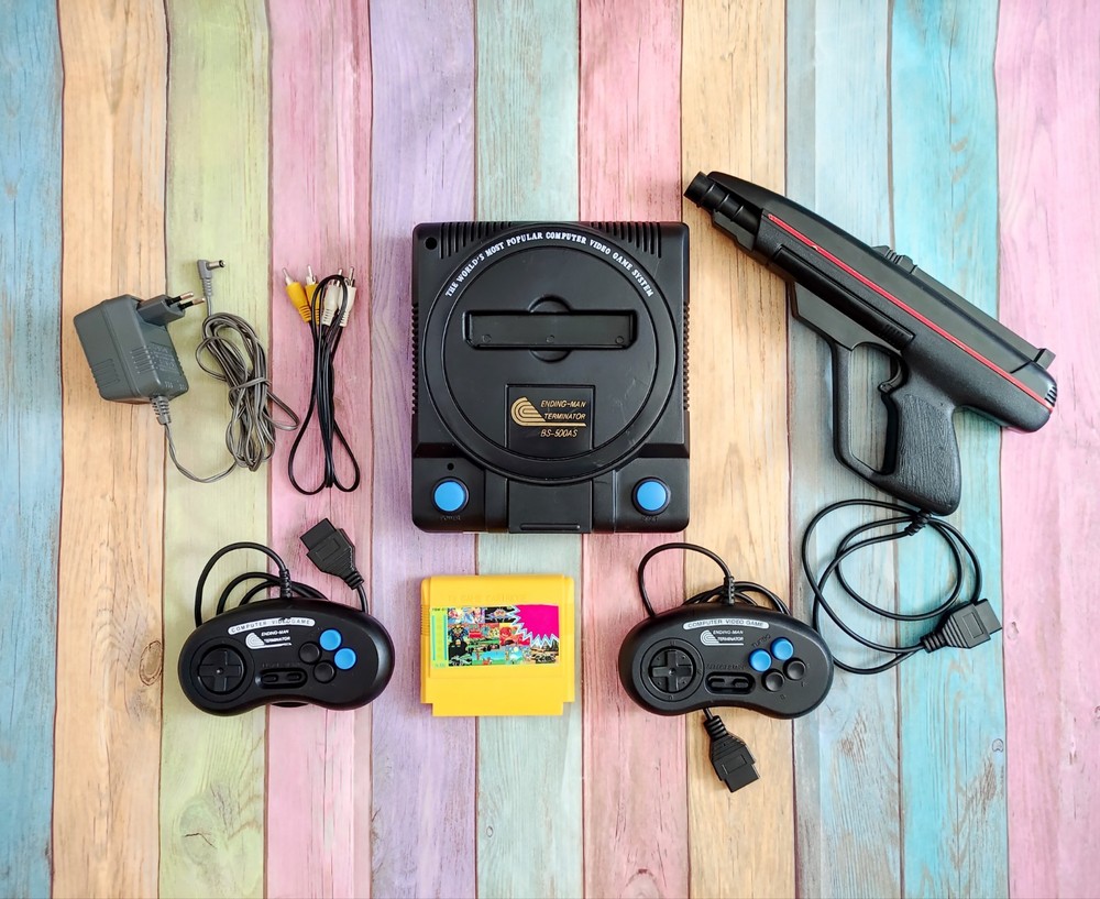 Ending-man Terminator 8bit game console dendy