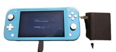 Nintendo Switch Lite Handheld System – Turquoise With Charger Reset / Excellent
