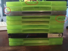 Microsoft Xbox 360 E Console Model 1538 LOT 9 Game Bundle TESTED COMPLETE