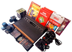 VINTAGE ATARI COMPUTER VIDEO SYSTEM MODEL CX-2600U