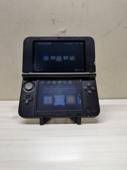 Nintendo 3DS XL Mario and Luigi Silver Black NTSC-U/C 4GB SD Card No Stylus