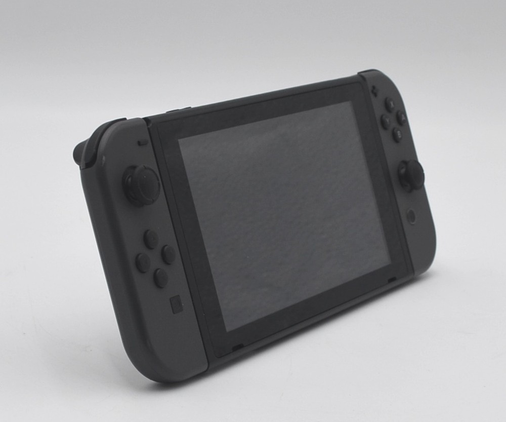 Nintendo Switch Console & Gray Joycons – No Charger or Dock **Read Description**