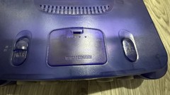 Nintendo 64 Midnight Blue Console system N64
