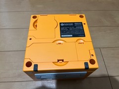 Nintendo GameCube Console & Controller Orange Color with Games Japan 0530
