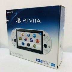 【Unused】SONY PlayStation PS Vita Wi-Fi Model Glacier White PCH-2000 ZA22 Rare FS