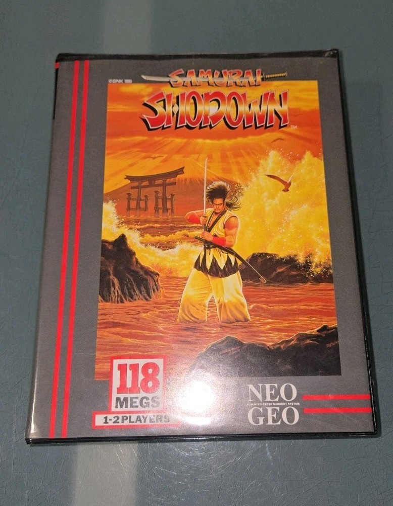 Neo Geo AES US SAMURAI SHODOWN GAME CIB NEAR MINT SHAPE READ!