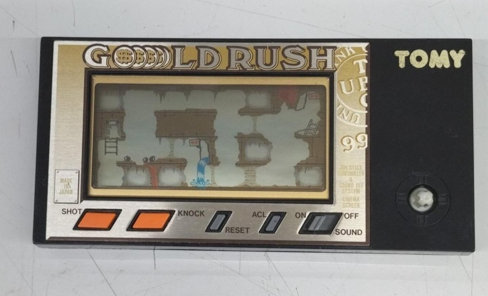 LSI Game Console Model Gold Rush TOMY