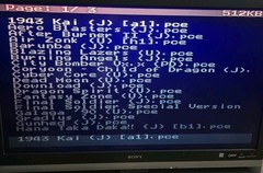 NEC PC ENGINE CORE GRAFX II Console + 2 GB Micro SD Card & 128 RARE Games L@@K