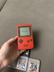 NINTENDO GAME BOY POCKET + 6 GIOCHI – ROBOCOP – MORTAL KOMBAT ecc STATO PERFETTO