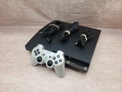 Sony PS3 Slim 12GB w/ one controller, power supply, cords, good condition
