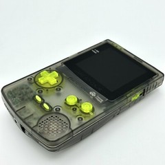 Nintendo Game Boy Color GBC IPS Laminated Backlight Backlit Mod Clear Black Neon