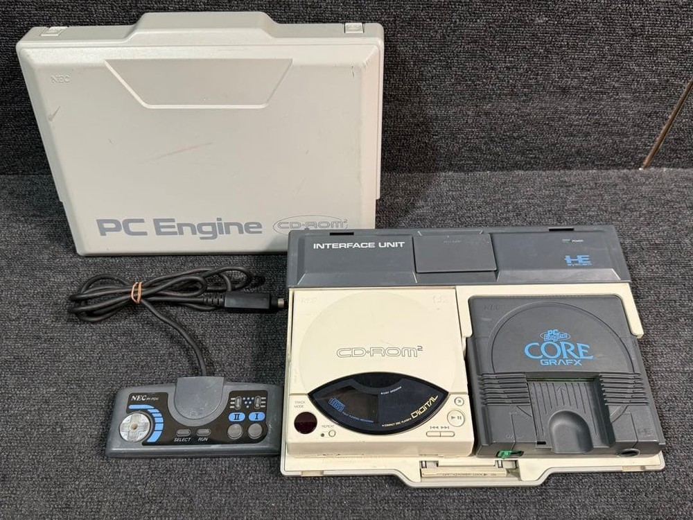 PC Engine INTERFACE UNIT IFU-30 CD-ROM² CORE GRAFX