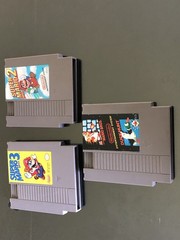 NINTENDO NES Console System Bundle Games Super Mario 1 2 3 SHIPS SAME DAY
