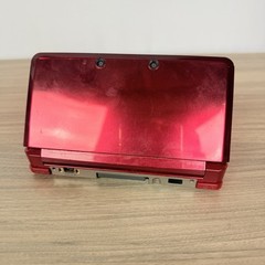 VIDEO! Nintendo 3DS Flame Red USA Seller EUC New Battery/Charger SD + Smash Bros