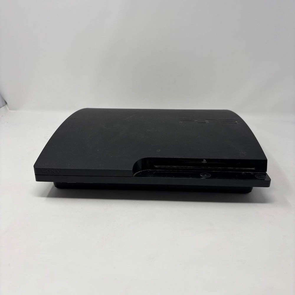 Sony PlayStation 3 Slim PS3 Black Console Gaming System Only CECH-3001B