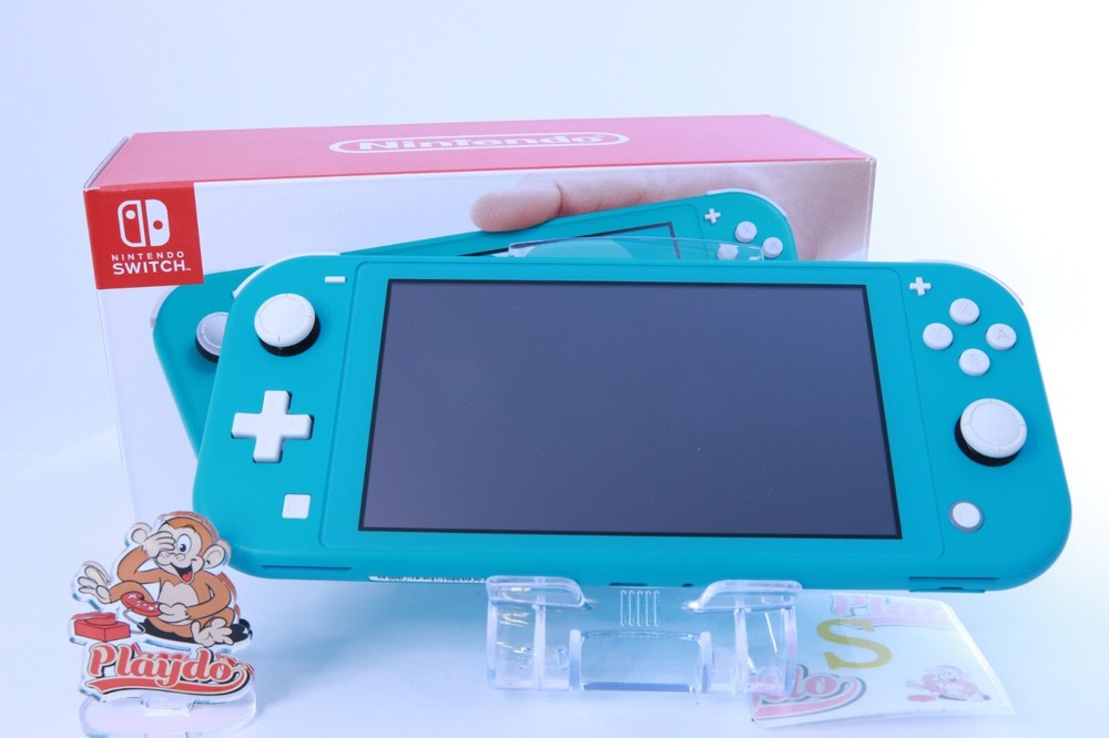 JP Game Nintendo Switch Lite Turquoise [Rank :S] W/BOX【 Region Free 】