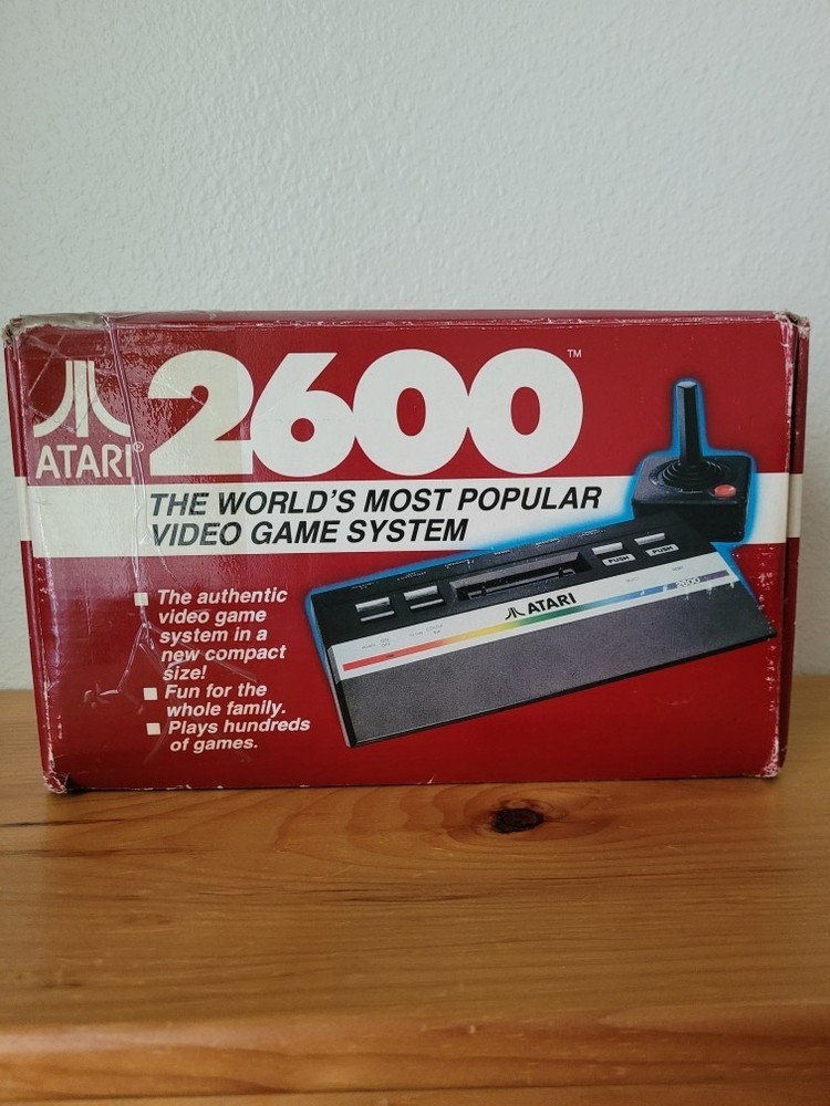 Atari 2600 Rainbow Console W/ 2 Controllers