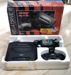 MEGA DRIVE 3 – SONIC 2 EDITION COMPLETE – BY TEC TOY FROM BRAZIL SEGA – RARE! 🔥