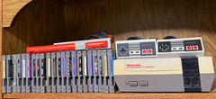 Nintendo Entertainment System (NES) with 22 Games + Zapper Light Gun Bundle