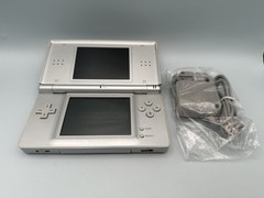 Nintendo DS Lite Console USG-001 with charger – Silver (Tested, Working)