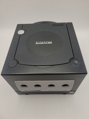 Black Nintendo GameCube Console Bundle Lot 3 Games 2 Controllers Robot SpongeBob