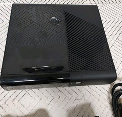 ➿️ Microsoft XBox 360 E System BLACK Console 4GB 👉Parental Password/LOCKED👈