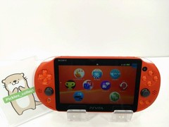 PS Vita Metallic Red Console only PCH-2000 ZA26 Wi-Fi PSV Tested 0528E