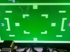 ATARI 2600 CX-2600A CONSOLE/2 JOYSTICKS + SET OF PADDLES TESTED & COMBAT 6/5 EXC