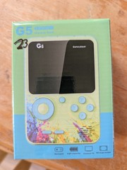 handheld gaming system, can connect to tv