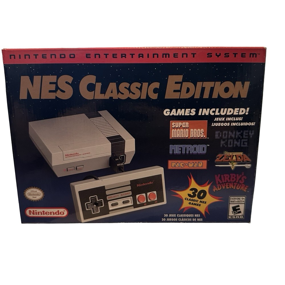Nintendo NES Classic Edition Console Pre-Loaded Games HDMI
