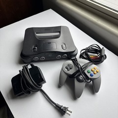 Nintendo 64 System 1 Controller and Cables included. NO RAM