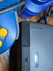 Nintendo 64 N64 Translucent Blue Console Completely Rebuilt With 4 Controllers!!