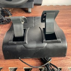PS2 PS3 Compatible Controller Logitech GT Force Pro Feedback Steering Wheel Used