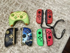 Nintendo Switch Full Set with Console, Charging Case, Controller, Carrying Cases