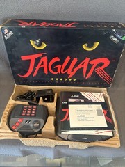 Atari Jaguar Console System Complete in Box w/Cybermorph Game Tested/Working