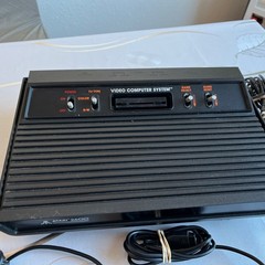2 Atari 2600 Systems Plus Games Bundle all Tested (please read)