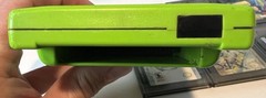Nintendo Game Boy Color W/ 6 Games Tested, Working. Kiwi Green. See Description.