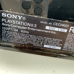 Sony PlayStation 3 PS3 Fat Consoles CECHK01 CECHL01 PARTS REPAIR AS IS NO HDD