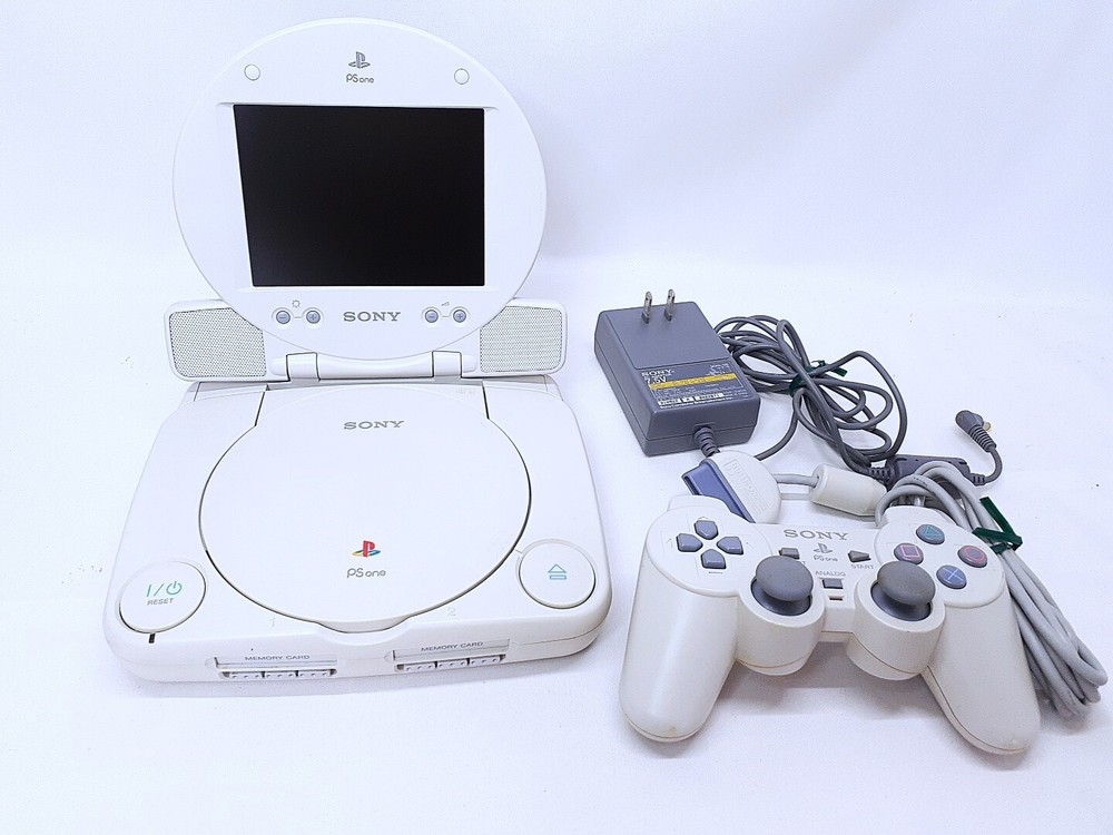 Sony PSOne SCPH-130 SCPH-100 PS1 Console Monitor controller PS ONE NTSC-J Tested