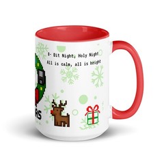 ATARI XMAS 15oz Mug — 8-Bit Holiday Chaos Edition! BEST GIFT for ATARI FAN !!!