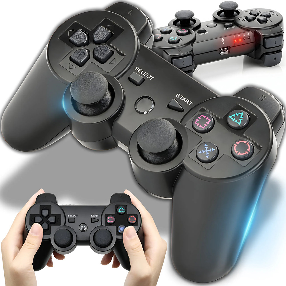 Wireless Controller Gamepad 3in1 Joystick Analog Controller Vibration compatible