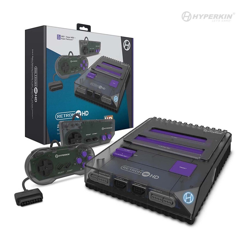 Hyperkin Retron 2 HD System Console for Nintendo NES, SNES, Super Famicom Games